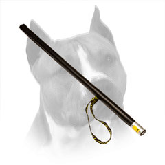 Agitation Training Amstaff Stick With Leather Covered Handle