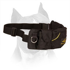 Amstaff Nylon Treat Pouch with Several Pockets