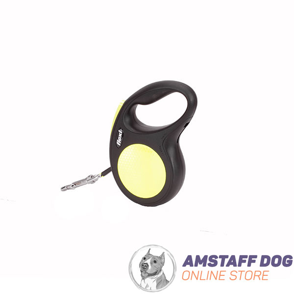 Total Comfort Retractable Leash Neon Design for Everyday Use