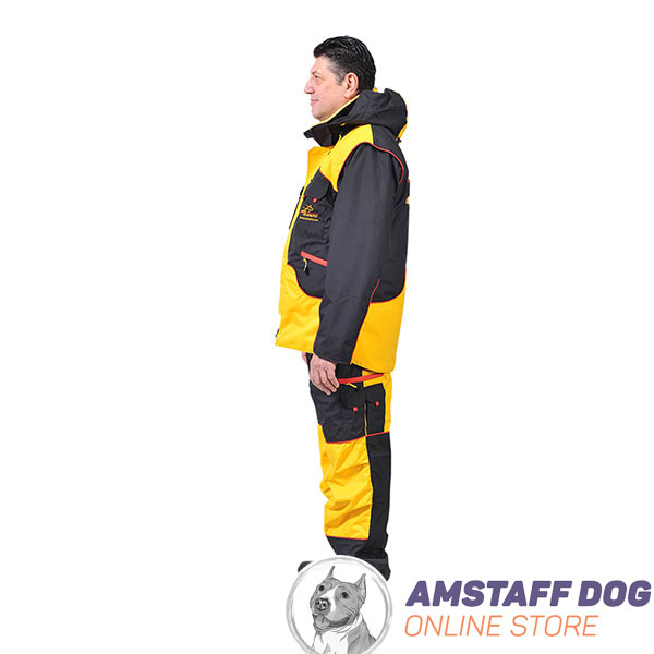Perfect in Convenience and Protection Dog Training Suit for Safe Training