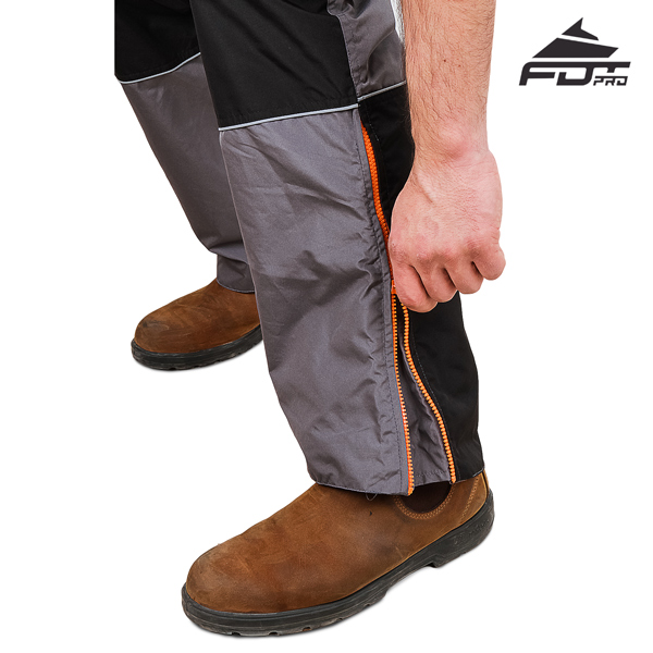 FDT Pro Design Dog Training Pants with Reliable Zippers